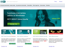 Tablet Screenshot of eset.com.hr