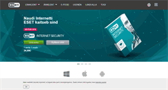 Desktop Screenshot of eset.ee