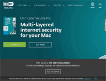 Tablet Screenshot of eset.ie
